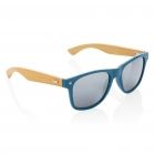 Tarwestro en bamboe zonnebril, blauw - 1