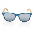 Tarwestro en bamboe zonnebril, blauw - 2