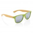 Tarwestro en bamboe zonnebril, groen - 1