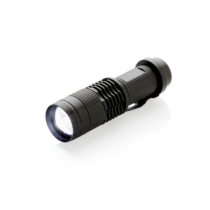 3W CREE zaklamp, zwart - 1