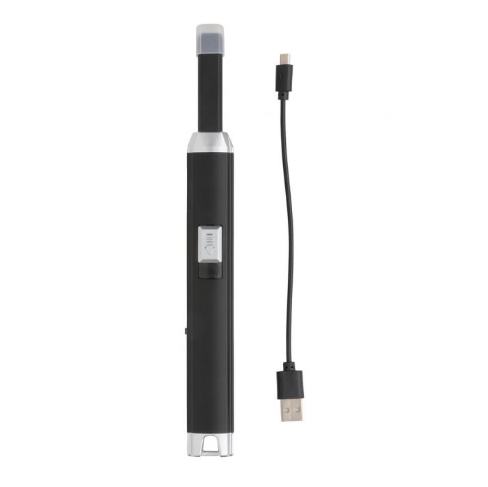 USB aansteker, zwart - 1