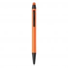 Aluminium touchscreen pen, oranje - 2
