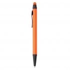 Aluminium touchscreen pen, oranje - 3