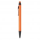 Aluminium touchscreen pen, blauw - 4