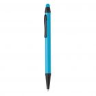 Aluminium touchscreen pen, blauw