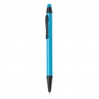 Aluminium touchscreen pen, blauw