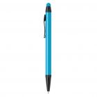 Aluminium touchscreen pen, blauw - 3