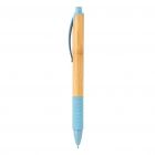 Bamboe & tarwestro pen, blauw - 2