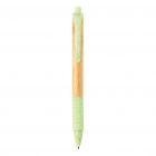 Bamboe & tarwestro pen, groen - 3