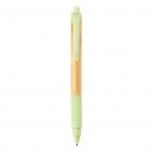 Bamboe & tarwestro pen, groen - 3