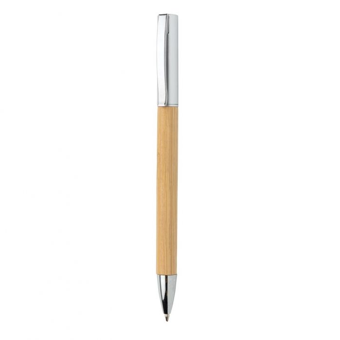 Moderne bamboe pen, bruin - 1