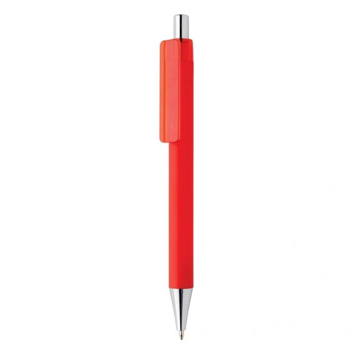 X8 smooth touch pen, rood - 1