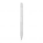 X9 frosted pen met siliconen grip, wit - 2