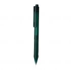 X9 frosted pen met siliconen grip, groen