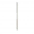 X9 pen met siliconen grip, wit - 2