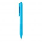 X9 pen met siliconen grip, blauw - 3