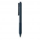 X9 pen met siliconen grip, blauw - 4
