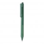 X9 pen met siliconen grip, groen