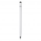 Simplistic metalen pen, wit - 1