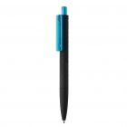 X3 zwart smooth touch pen, blauw