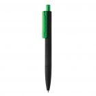 X3 zwart smooth touch pen, groen