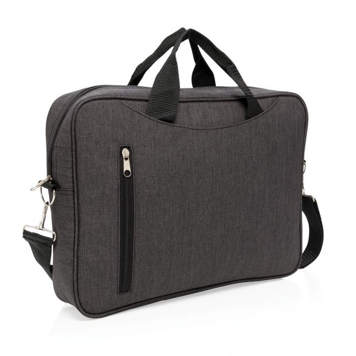 Basic 15” laptop tas PVC-vrij, antraciet - 1