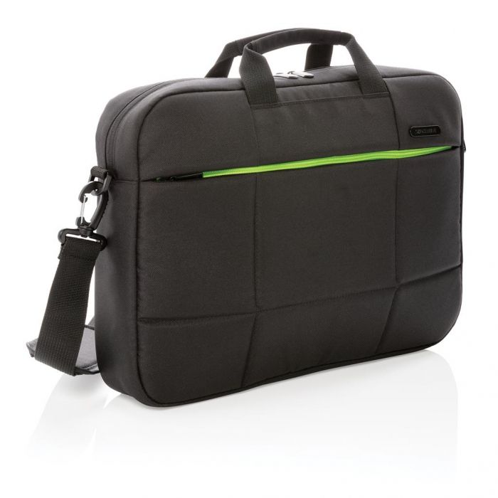 Soho business RPET 15.6" laptop tas PVC vrij, zwart - 1