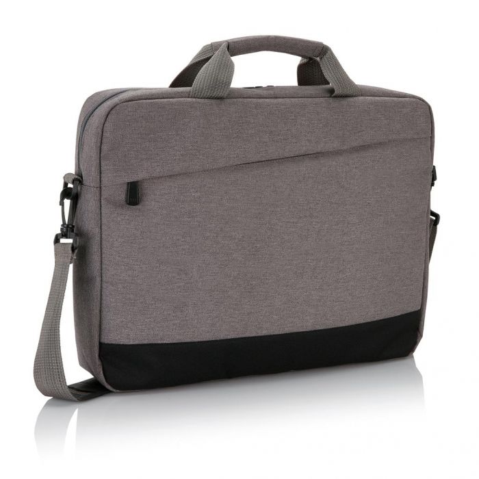 Trend 15” laptop tas PVC-vrij, grijs - 1