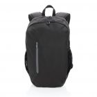 Impact AWARE™ 300D RPET casual rugzak, zwart - 2