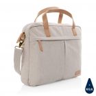 Impact AWARE™ 16 oz. recycled canvas laptoptas, grijs