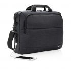 Modern 15” laptop tas PVC-vrij, zwart - 2
