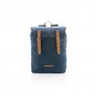 Canvas laptop rugzak PVC vrij, blauw - 2