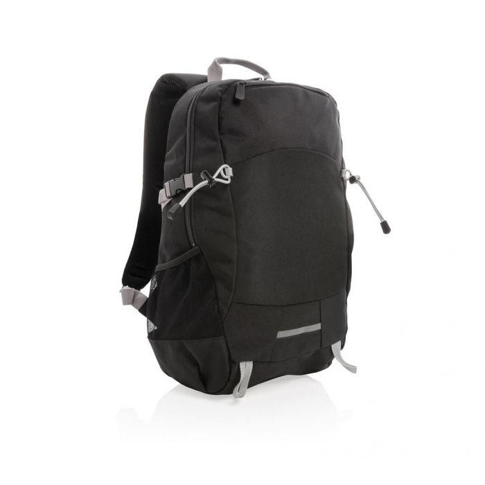 Outdoor RFID laptop rugzak PVC-vrij, zwart - 1