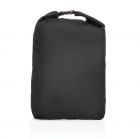 Impact AWARE™ RPET lichtgewicht rolltop rugzak, zwart - 3