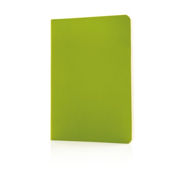 Flexibel notitieboekje met softcover, groen - 1