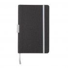 Luxe A5 notebook met penhouder, wit - 2