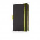 Luxe A5 notebook met penhouder, wit - 4