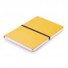 Deluxe softcover A5 notitieboek, geel - 1