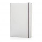 A5 hardcover notitieboek, zilver