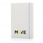 A5 hardcover notitieboek, wit - 2