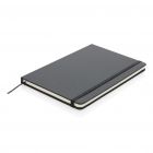 A5 standaard hardcover PU notitieboek, zwart - 3