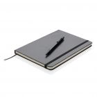 A5 hardcover notitieboek met touchscreen pen, zwart - 3