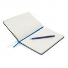 Standaard hardcover PU A5 notitieboek met stylus pen, donker - 3