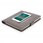 Air notebook cover A5 met 5W draadloze 4.000 mAh powerbank, - 3