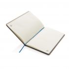 A5 recycled kraft notitieboek, blauw - 3