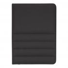 Impact AWARE™ RPET A4 portfolio met rits, zwart - 2