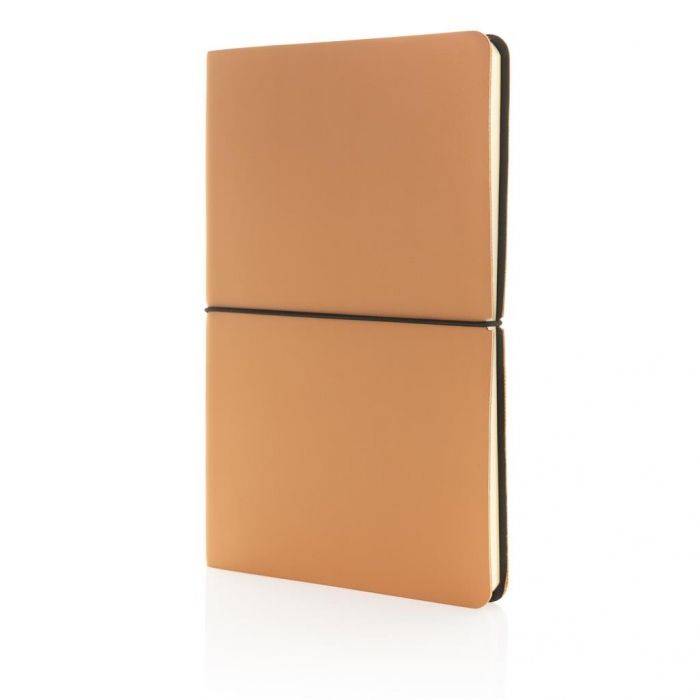 Moderne deluxe softcover notitieboek A5, bruin - 1