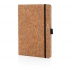 Kurk hardcover notitieboek A5, bruin - 1