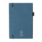 A5 FSC® deluxe hardcover notitieboek, blauw - 3