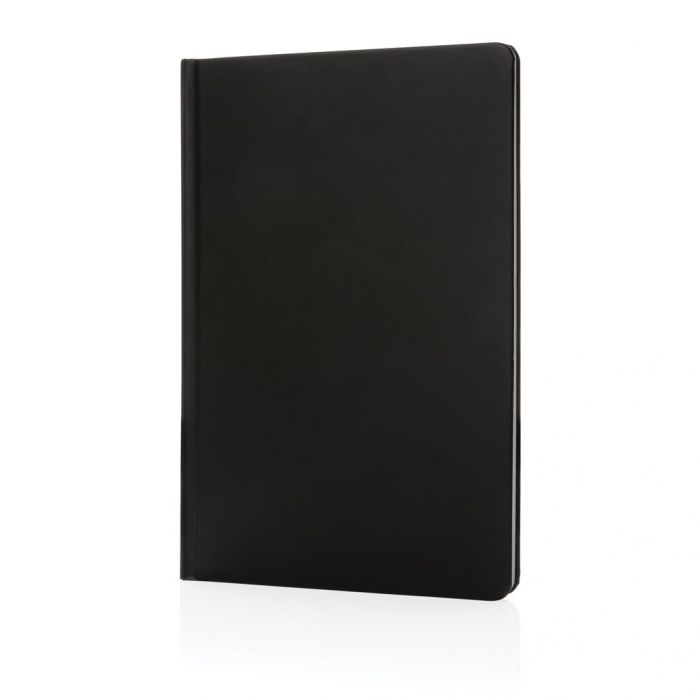 A5 Impact stone paper hardcover notitieboek, zwart - 1